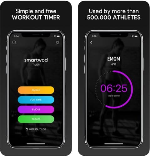 SmartWOD Timer app crossfit