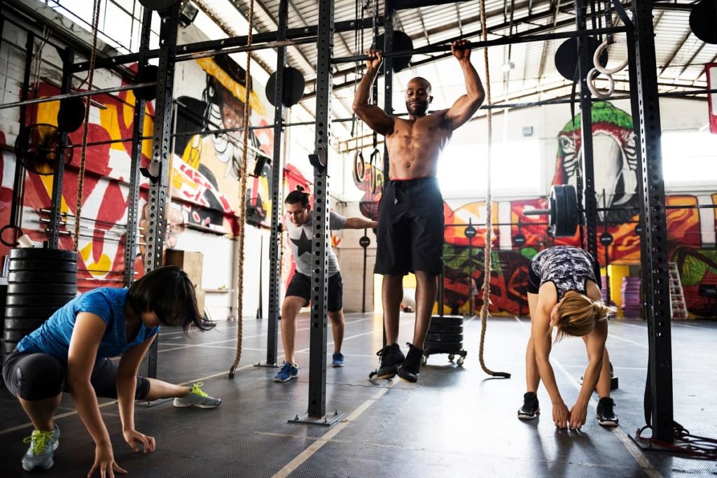 Entrenar crossfit en grupo